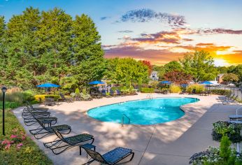 Pool at MAA Highland Ridge luxury apartment homes in Taylors, SC