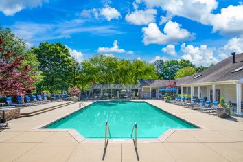 Pool area at MAA Paddock Club in Greenville, SC