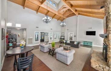 Clubhouse at MAA Park Place luxury apartment homes in Spartanburg, SC