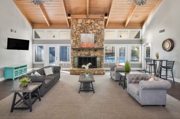 Clubhouse at MAA Park Place luxury apartment homes in Spartanburg, SC