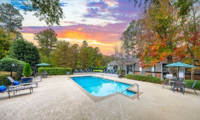 Pool at MAA Spring Creek luxury apartment homes in Simpsonville, SC