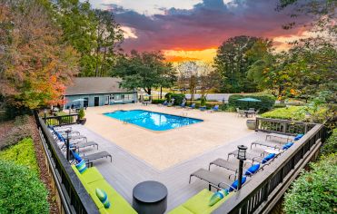 Pool at MAA Spring Creek luxury apartment homes in Simpsonville, SC