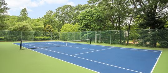 Tennis Court at MAA Spring Creek luxury apartment homes in Greenville, SC