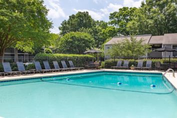 Pool at MAA Tanglewood luxury apartment homes in Anderson, SC