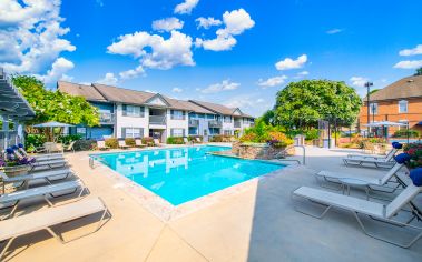 Pool at Hamilton Pointe luxury apartment homes in Chattanooga, TN