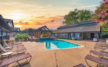 Pool at Hamilton Pointe luxury apartment homes in Chattanooga, TN