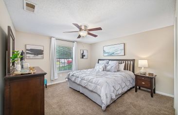 Bedroom at Hidden Creek in Chattanooga, TN