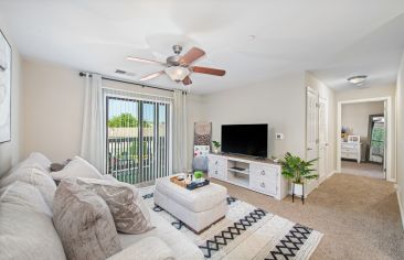 Living Room at Hidden Creek in Chattanooga, TN