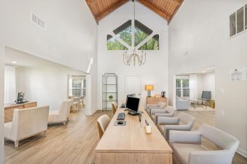 Clubhouse at MAA Hamilton luxury apartment homes in Chattanooga, TN