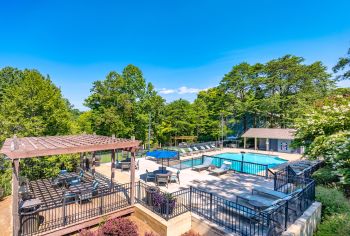 Pool at MAA Windridge luxury apartment homes in Chattanooga, TN