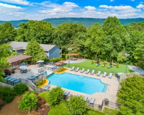 Pool at Windridge luxury apartment homes in Chattanooga, TN