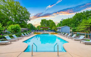 Pool at Windridge luxury apartment homes in Chattanooga, TN