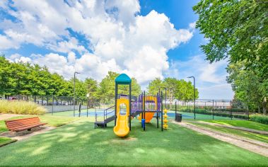 Playground at Lincoln on the Green luxury apartment homes in Memphis, TN