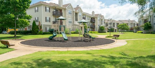 Playground at Reserve at Dexter Lake luxury apartment homes in Memphis, TN