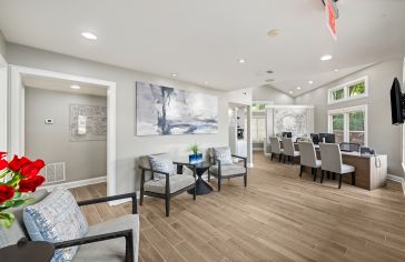 Office at MAA Kirby Station luxury apartment homes in Memphis, TN