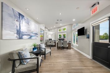 Office at MAA Kirby Station luxury apartment homes in Memphis, TN