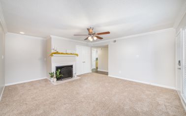 Living Room  at Park Estate in Memphis, TN