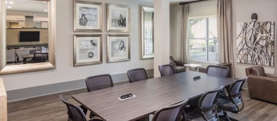 Conference Room at MAA Acklen luxury apartment homes in Nashville, TN