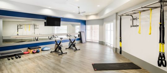 Yoga Studio at MAA Acklen luxury apartment homes in Nashville, TN