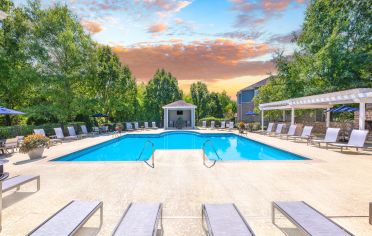 Pool at MAA Indian Lake luxury apartment homes in Hendersonville, TN