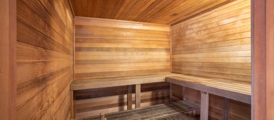 Sauna at MAA Murfreesboro luxury apartment homes in Nashville, TN