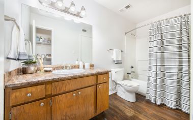 Bathroom at MAA Park luxury apartment homes in Hermitage, TN