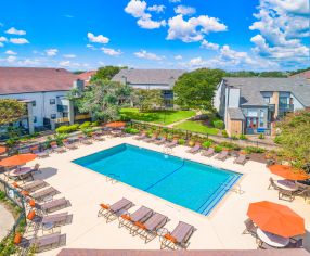 Pool at Balcones Woods luxury apartment homes in Austin, TX