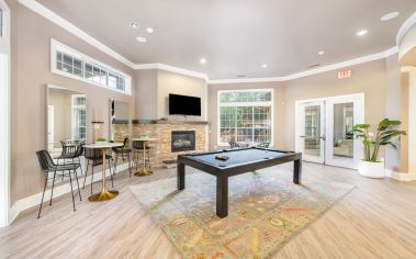 Clubhouse at MAA Canyon Pointe luxury apartment homes in Austin, TX