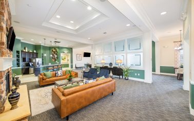 Clubhouse at MAA Double Creek luxury apartment homes in Austin, TX