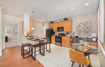 Dining and Kitchen at MAA Onion Creek luxury apartment homes in Austin, TX