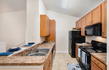 Kitchen Area at MAA Round Rock in Austin, TX