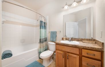 Master Bathroom at MAA Round Rock in Austin, TX