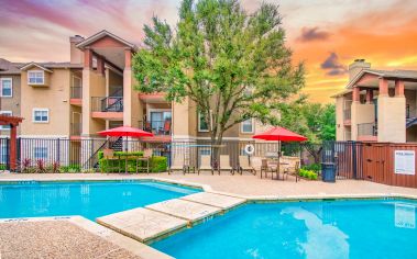 Pool at MAA Sierra Vista luxury apartment homes in Austin, TX