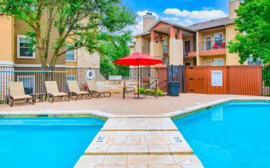 Pool at MAA Sierra Vista luxury apartment homes in Austin, TX