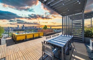 Rooftop at MAA South Lamar luxury apartment homes in Austin, TX