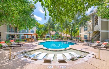 Poolside Views at MAA Sunset Valley in Austin, TX