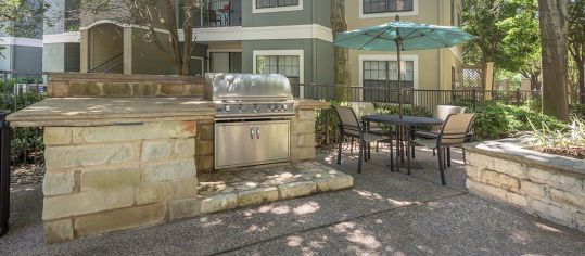 Grill Area 2 at MAA Sunset Valley luxury apartment homes in Austin, TX