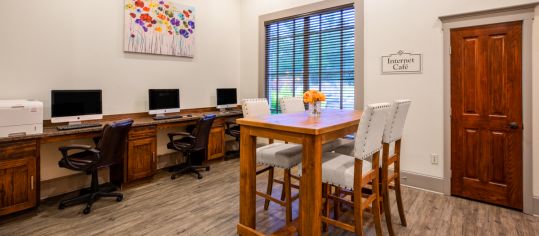 Clubhouse at Colonial Grand at Wells Branch luxury apartment homes in Austin, TX