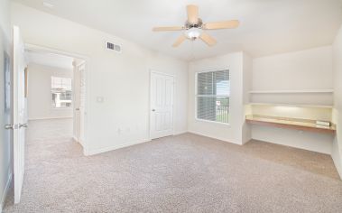 Master Bedroom at MAA Wells Branch luxury apartment homes in Austin, TX
