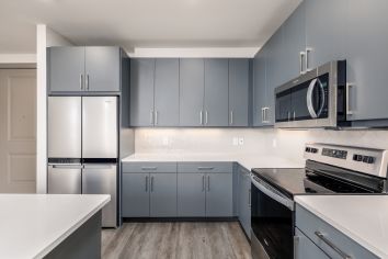 Kitchen 1 at MAA Windmill Hill Luxury Apartments in Austin, TX