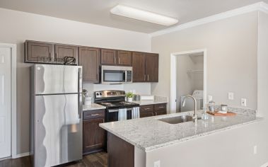 Kitchen at MAA Bear Creek luxury apartment homes in Euless, TX near Dallas