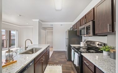 Kitchen at MAA Bear Creek luxury apartment homes in Euless, TX near Dallas