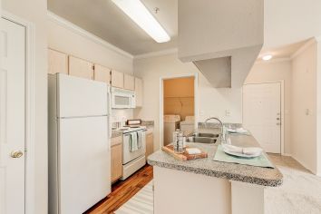 Kitchen at MAA Bear Creek luxury apartment homes in Euless, TX near Dallas