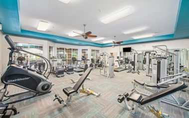 Fitness Center at MAA Bear Creek luxury apartment homes in Euless, TX near Dallas