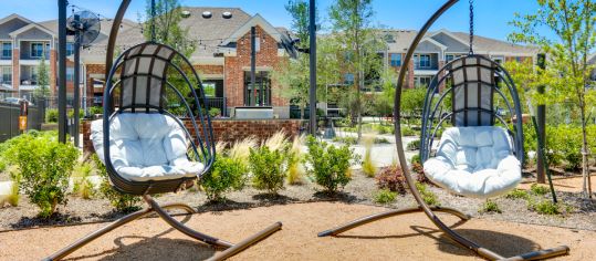 Outdoor area at MAA Copper Ridge luxury apartment homes in Dallas, TX