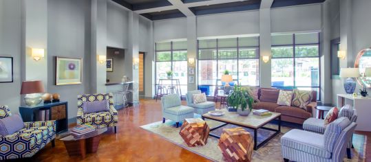 Clubhouse at MAA Copper Ridge luxury apartment homes in Dallas, TX