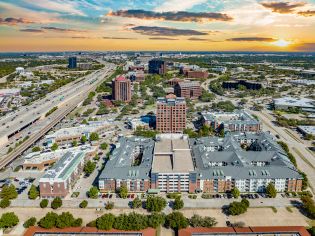 Aerial Property shot at MAA Eastside in Dallas, TX