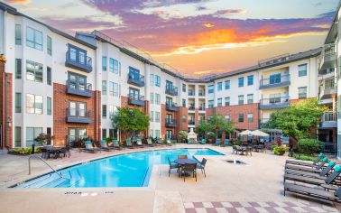 Poolside at MAA Eastside in Dallas, TX