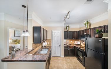 Kitchen at MAA Fairview in Dallas, TX