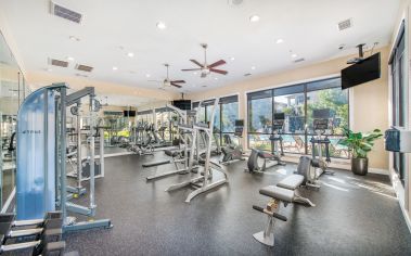 Fitness Center at MAA Fairview in Dallas, TX